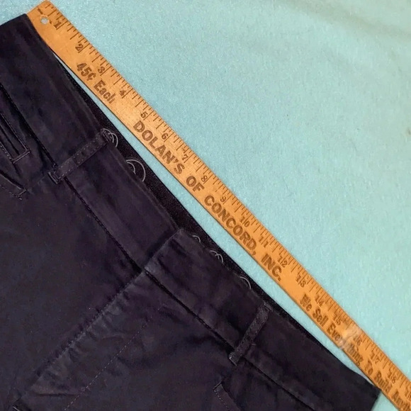 JM COLLECTION  dark navy blue pants super soft with stretchy waistband size 14 - Picture 9 of 13